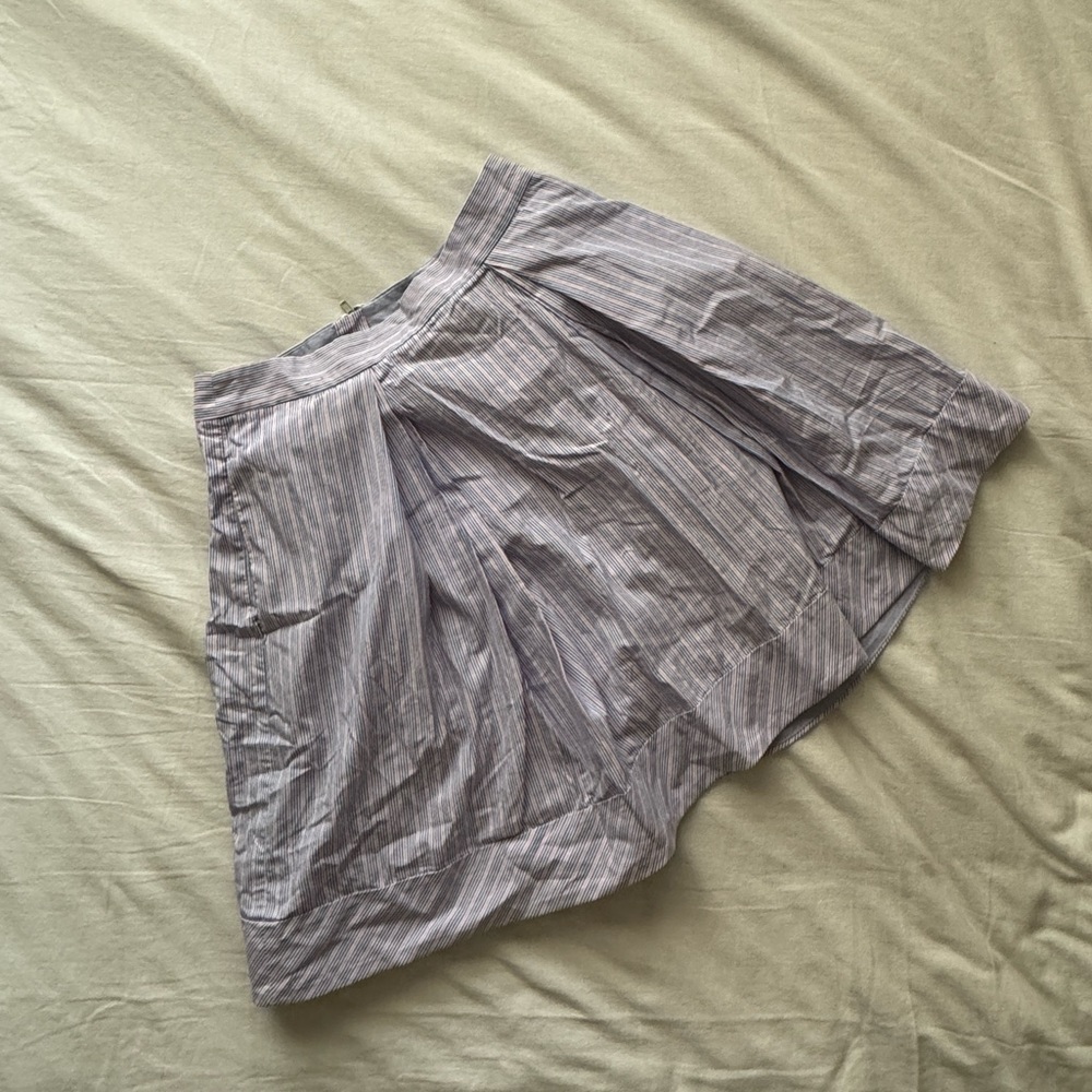 Milly Striped Skirt Blue Pink Size 4